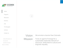 Tablet Screenshot of ccdhh.com